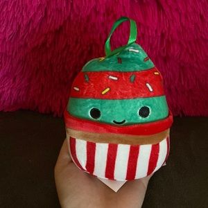 (2 for $15) New 4” Chantal Squishmallow Christmas Ornament